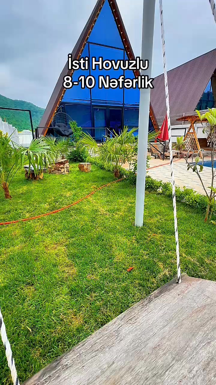 EIN House A-Frame Qəbələ 5