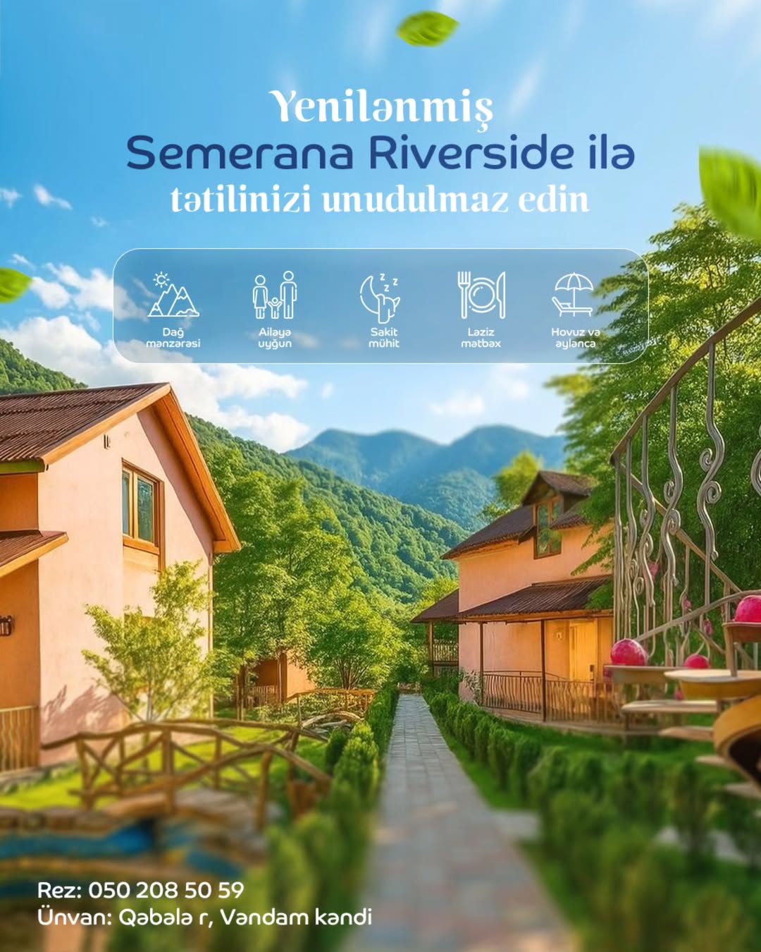 Semerana Riverside Hotel Qəbələ